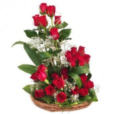 Double love Cute Rose Basket Double love Cute Rose Basket
