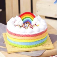 Cooper's Special Birthday Rainbow Cake (500 grm)